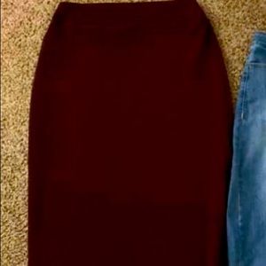 Pencil skirt made by me